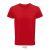 Tricou la baza gatului, Barbati, maneca scurta, SOL'S, 2401E10712, Bumbac, Rosu, 3XL