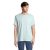 Tricou la baza gatului, Unisex, maneca scurta, SOL'S, 2401E11069, Bumbac, Albastru arctic, 3XL