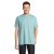 Tricou la baza gatului, Unisex, maneca scurta, SOL'S, 2401E11083, Bumbac, Albastru pool, 3XL