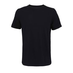   Tricou cu maneca scurta, la baza gatului, Casual, Unisex, SOL'S, 2410E21271, Bumbac, Negru deep, 5XL