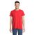 Tricou la baza gatului, Unisex, maneca scurta, SOL'S, 2401E11278, Bumbac, Rosu bright, S