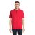 Tricou Polo, Unisex, maneca scurta, SOL'S, 2401E11507, Bumbac, Rosu bright, M