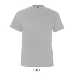 VICTORY-TSHIRT-150-BARBAȚI, Cotton, Grey Melange, MALE, L