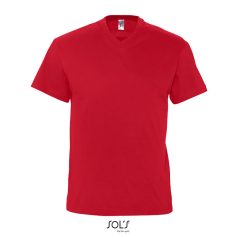   Tricou la baza gatului, Barbati, maneca scurta, SOL'S, 2401E11569, Bumbac, Rosu, 3XL