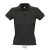 PEOPLE-WOMEN POLO-210g, Cotton, black, TWIN, M