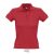 PEOPLE-WOMEN POLO-210g, Cotton, red, TWIN, M