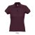 PASSION-WOMEN POLO-170g, Cotton, Burgundy, TWIN, S