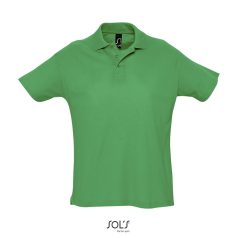 SUMMER II-POLO-170-BARBAȚI, Cotton, kelly green, TWIN, L