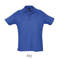 SUMMER II-POLO-170-BARBAȚI, Cotton, royal blue, TWIN, L