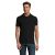 Tricou Polo, Barbati, maneca scurta, SOL'S, 2401E11637, Bumbac, Negru, 5XL