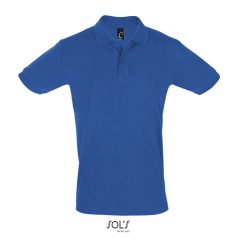 PERFECT-POLO-180g-BARBAȚI, Cotton, royal blue, TWIN, XS