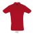 PERFECT-POLO-180g-BARBAȚI, Cotton, red, TWIN, L