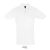 PERFECT-POLO-180g-BARBAȚI, Cotton, white, TWIN, S