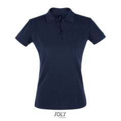 PERFECT-WOMEN POLO-180g, Cotton, French Navy, TWIN, XXL