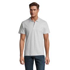   Tricou Polo, Barbati, maneca scurta, SOL'S, 2401E11737, Bumbac, Gri ash, L