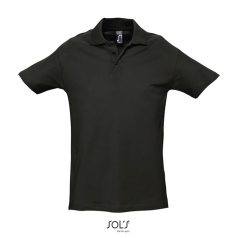   Tricou Polo, Barbati, maneca scurta, SOL'S, 2401E11748, Bumbac, Negru, 4XL