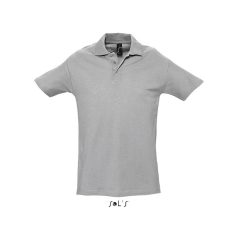   Tricou Polo, Barbati, maneca scurta, SOL'S, 2401E11771, Bumbac, Gri melange, 4XL