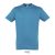 REGENT-UNI TSHIRT-150g, Cotton, Aqua, TWIN, S