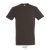 REGENT-UNI TSHIRT-150g, Cotton, Chocolate, TWIN, L