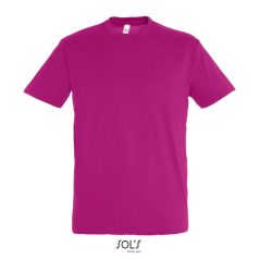 REGENT-UNI TSHIRT-150g, Cotton, Fuchsia, TWIN, L