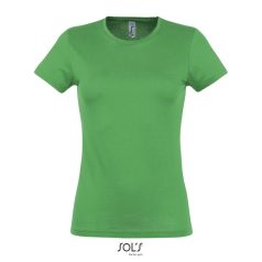 MISS-WOMEN TSHIRT-150g, Cotton, kelly green, FEMALE, L