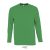 Tricou la baza gatului, Barbati, maneca lunga, SOL'S, 2401E11840, Bumbac, Verde kelly, 4XL