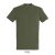 IMPERIAL-MEN TSHIRT-190g, Cotton, Army, TWIN, M