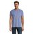 Tricou la baza gatului, Barbati, maneca scurta, SOL'S, 2401E11876, Bumbac, Albastru, 3XL