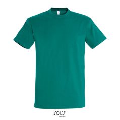   Tricou la baza gatului, Barbati, maneca scurta, SOL'S, 2401E11882, Bumbac, Verde emerald, L