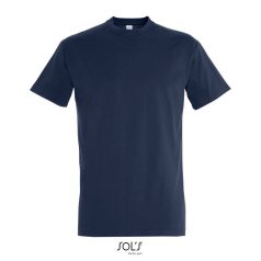 IMPERIAL-MEN TSHIRT-190g, Cotton, French Navy, TWIN, S