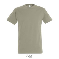 IMPERIAL-MEN TSHIRT-190g, Cotton, khaki, TWIN, L