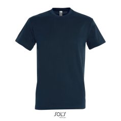 IMPERIAL-MEN TSHIRT-190g, Cotton, Petroleum Blue, TWIN, M