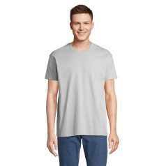   Tricou la baza gatului, Barbati, maneca scurta, SOL'S, 2401E11887, Bumbac, Gri pure, L