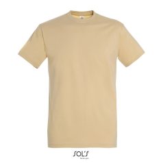 IMPERIAL-MEN TSHIRT-190g, Cotton, Sand, TWIN, S