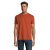 Tricou la baza gatului, Barbati, maneca scurta, SOL'S, 2401E11900, Bumbac, Rosu teracota, L