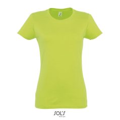 IMPERIAL-WOMEN TSHIRT-190g, Cotton, Apple Green, TWIN, M