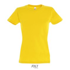 IMPERIAL-WOMEN TSHIRT-190g, Cotton, Gold, TWIN, S