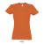 IMPERIAL-WOMEN TSHIRT-190g, Cotton, orange, TWIN, L