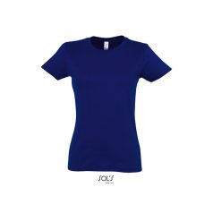 IMPERIAL-WOMEN TSHIRT-190g, Cotton, Ultramarine, TWIN, M