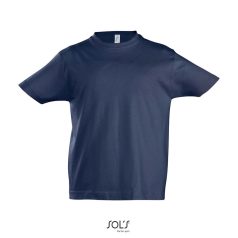 IMPERIAL-KIDS TSHIRT-190g, Cotton, French Navy, MALE, 4XL