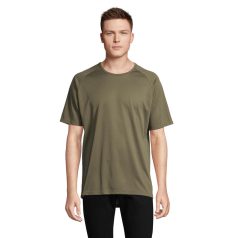   Tricou la baza gatului, Barbati, maneca scurta, SOL'S, 2401E11954, Poliester, Kaki army, XS