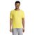 Tricou la baza gatului, Barbati, maneca scurta, SOL'S, 2401E11966, Poliester, Galben lemon, 3XL