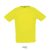 SPORTY-MEN TSHIRT-140g, Polyester, New Safety Green, MALE, XXL