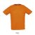 SPORTY-MEN TSHIRT-140g, Polyester, orange, MALE, M