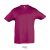 REGENT-KIDS TSHIRT-150g, Cotton, Fuchsia, MALE, XXL