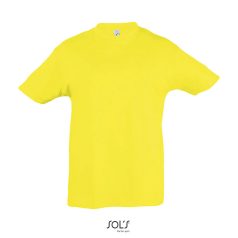 REGENT-KIDS TSHIRT-150g, Cotton, Lime Green, MALE, 3XL