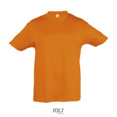 REGENT-KIDS TSHIRT-150g, Cotton, orange, MALE, 4XL