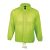 SURF-UNI WINDBREAKER-210g, Nylon, Neon Lime/Grey, UNISEX, L