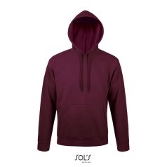   SNAKE HOOD SWEATER 280g, Polyester/Cotton, Burgundy, UNISEX, L