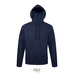   Hanorac cu gluga, 42FEB233481, Snake, Poliester, Bumbac, Unisex, Albastru French Navy, 4XL